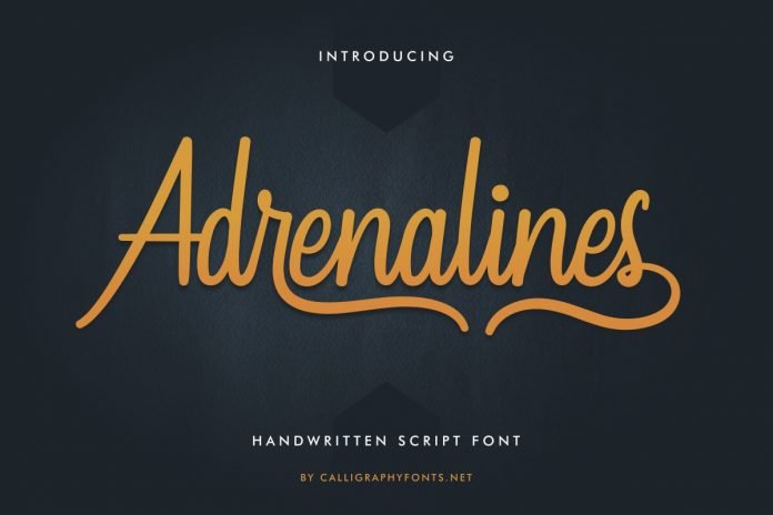 Adrenalines Font