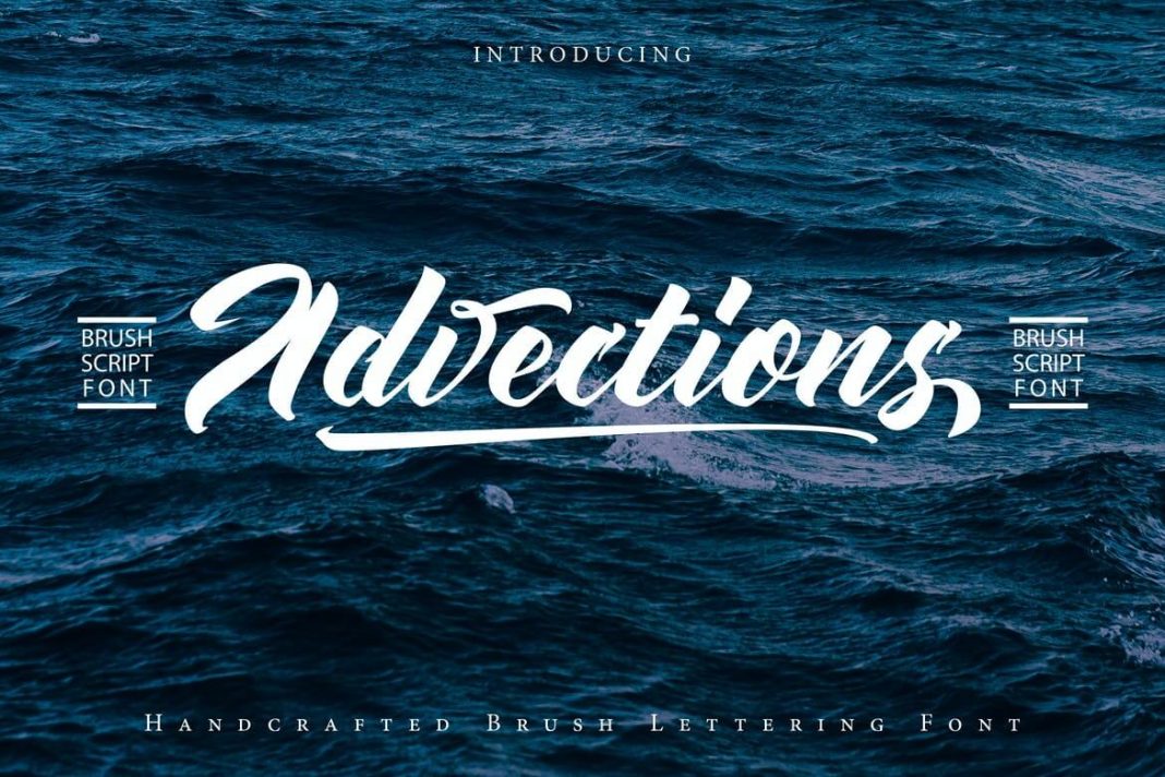 Advections Brush Script Font