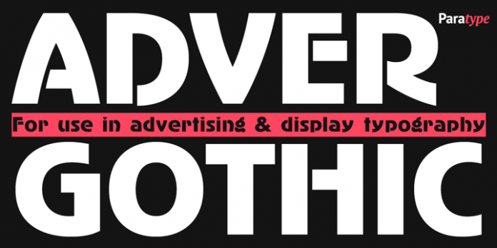 Adver Gothic Family 3 Styles