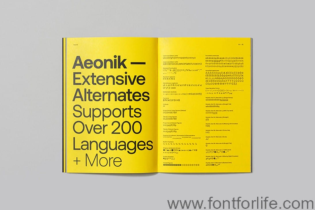 Aeonik Font Family