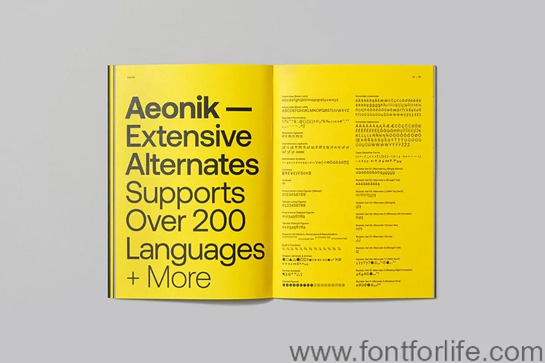 Aeonik Font Family