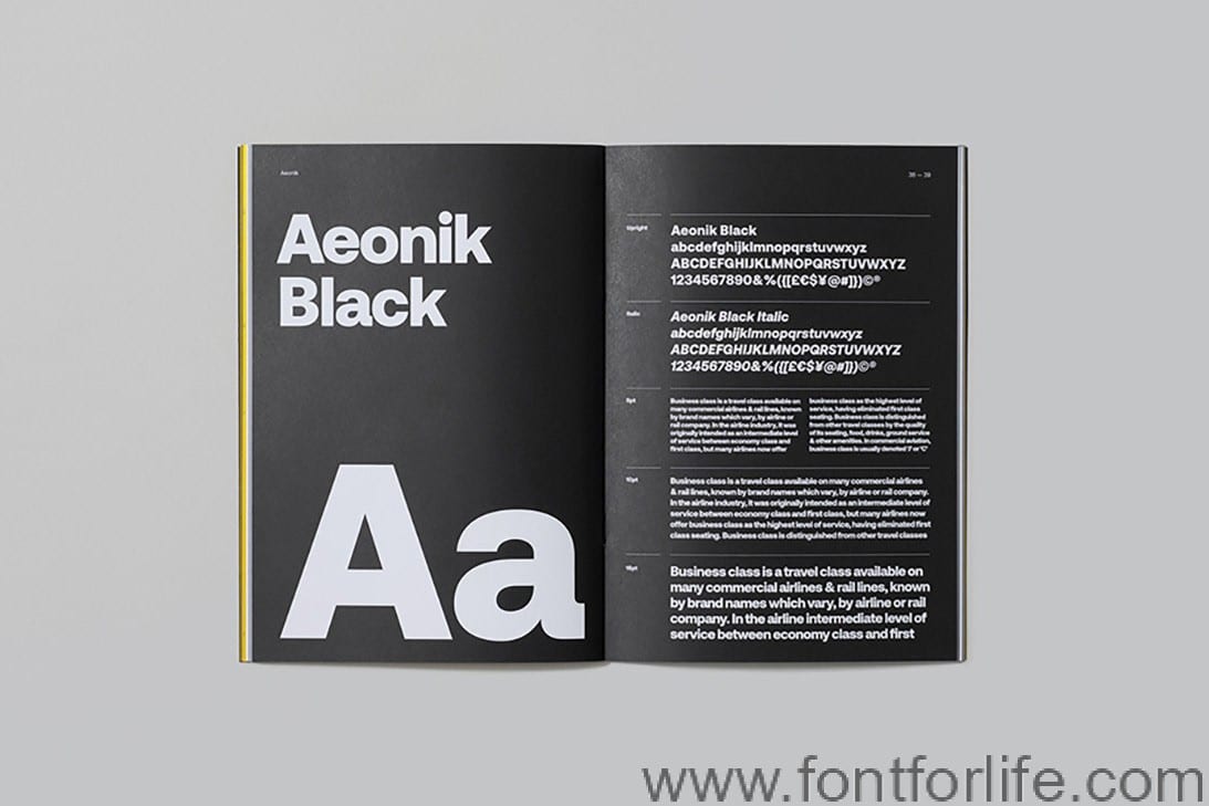 Aeonik Font Family