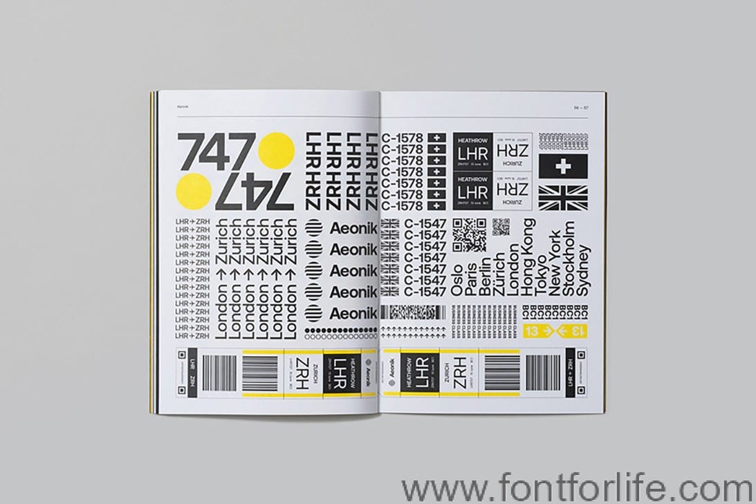Aeonik Font Family