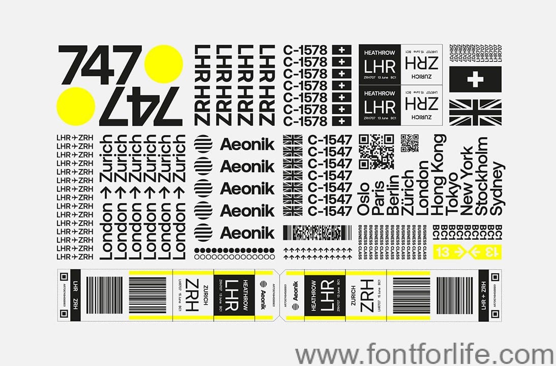 Aeonik Font Family