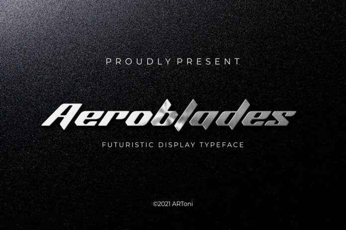 Aeroblades Font