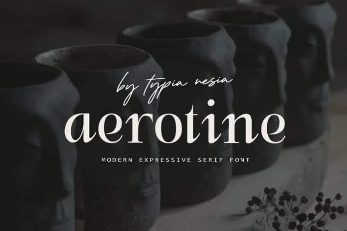 Aerotine Font