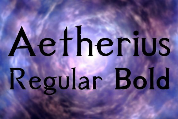 Aetherius Font