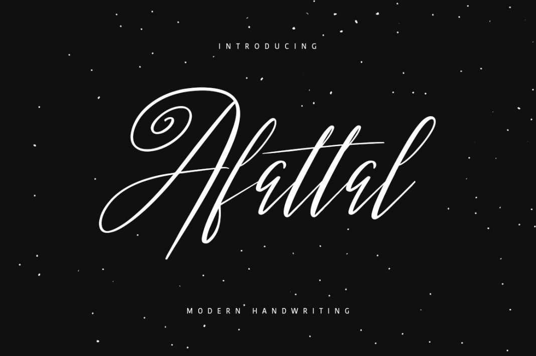 Afattal Typeface Font