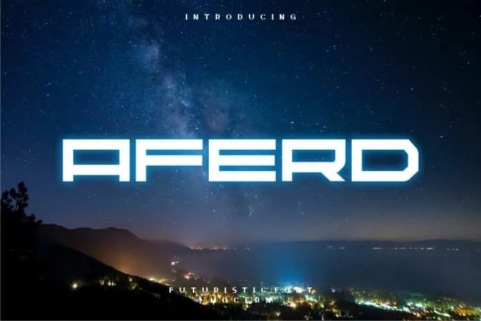Aferd Font