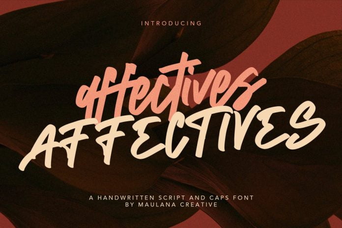 Affectives Font