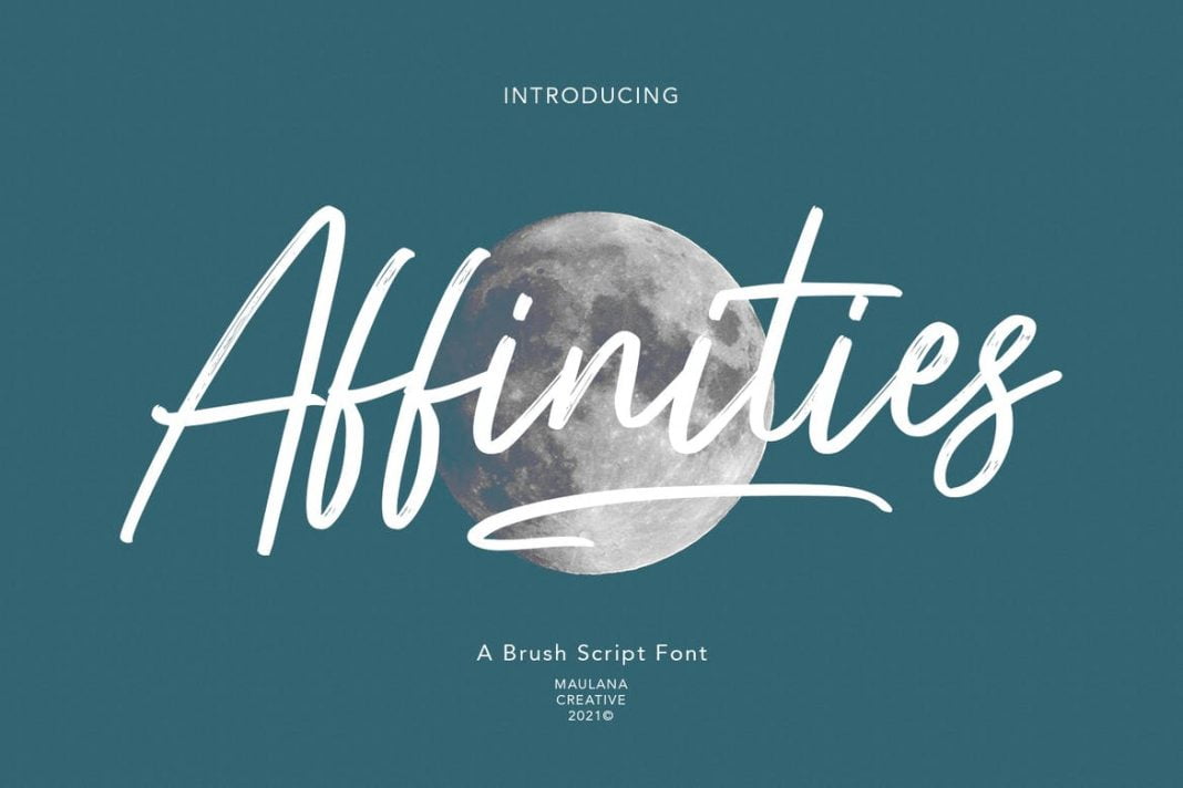Affinities Brush Script Font