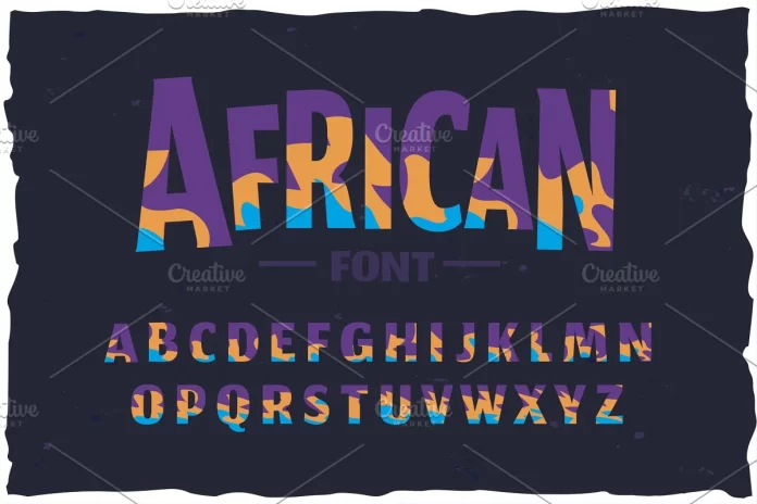 African Font