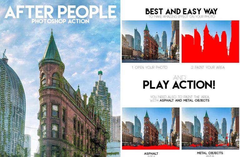 After People Photoshop Action Free Download