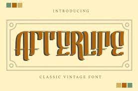 Afterlife Font