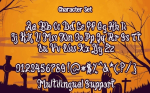 Afterlife Party halloween Font