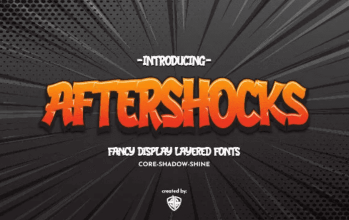 Aftershocks Font