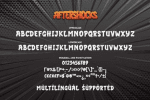 Aftershocks Font