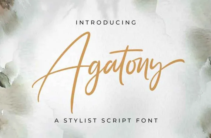 Agatony Font