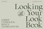 Agger serif font