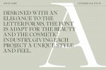 Agger serif font