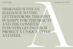 Agger serif font