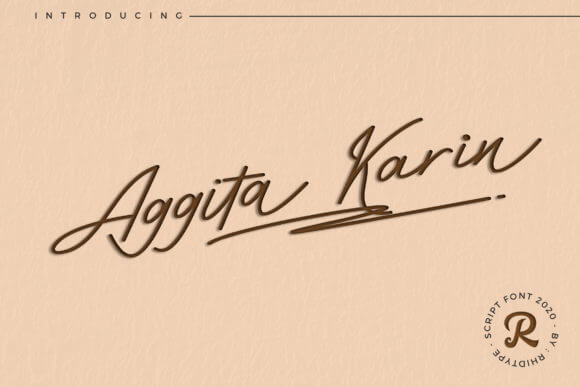 Aggita Karin Font