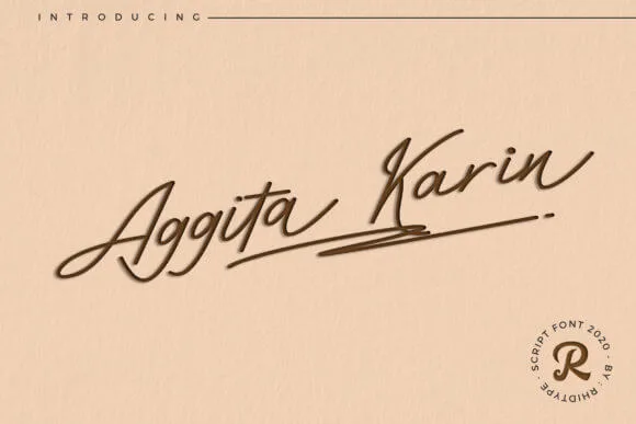Aggita Karin Font