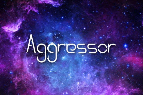 Aggressor Font