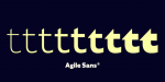Agile Sans Font Family