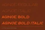 Aginoe Sans Font