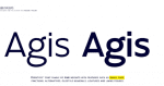 Agis Font Family