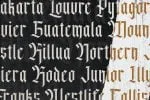 Agise Rujdi - Blackletter Font