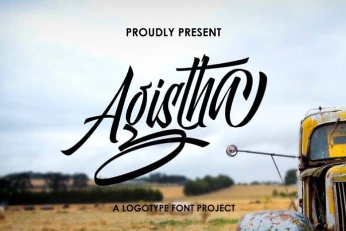 Agistha Logotype Font