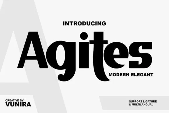 Agites Font