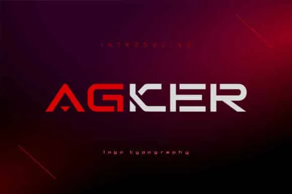 Agker Font
