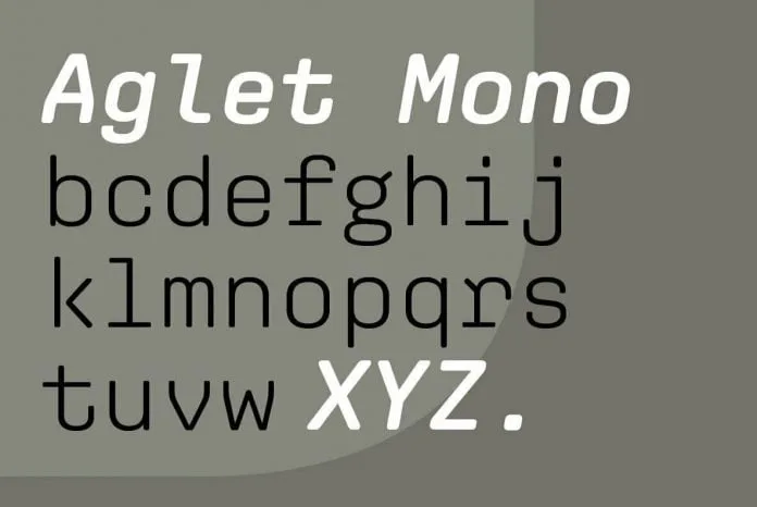 Aglet Mono Font Family
