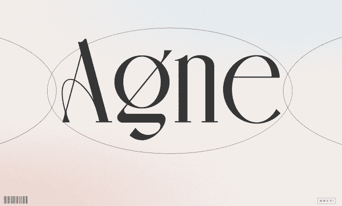 Agne - Display Font