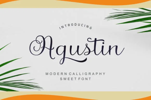 Agustin Script Font