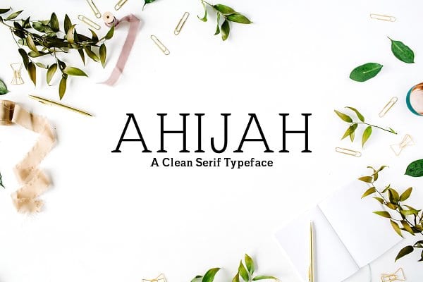 Ahijah Font
