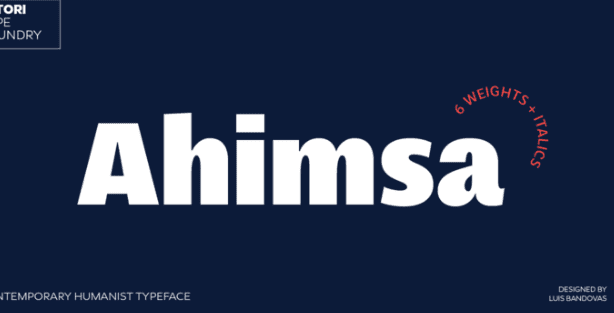 Ahimsa Font Family