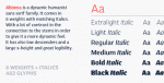 Ahimsa Font Family