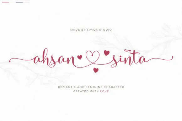 Ahsan Sinta Font