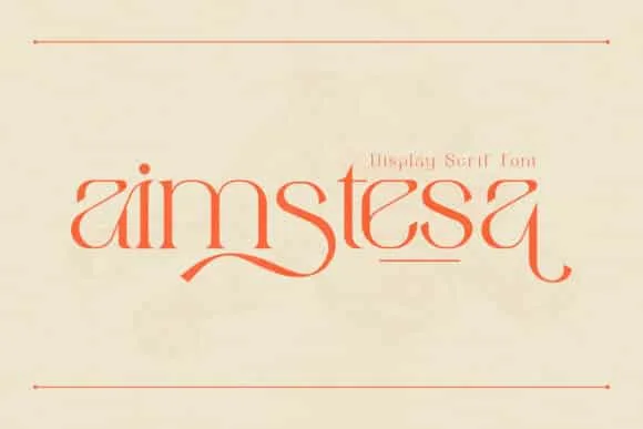 Aimstesa Font