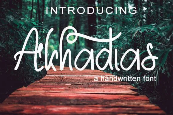 Akhadias Font