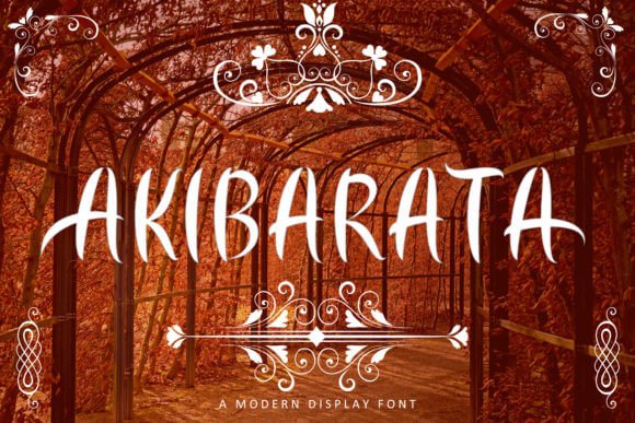 Akibarata Font