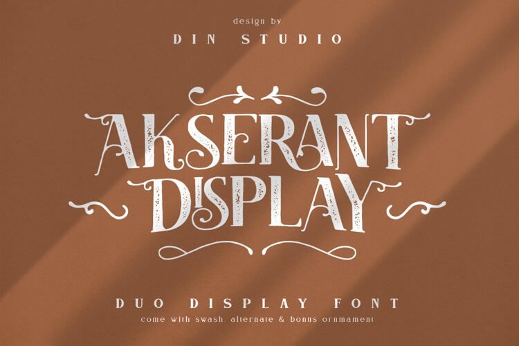 Akserant Display Font