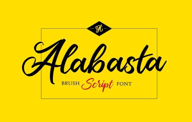 Alabasta Script Font Free Download