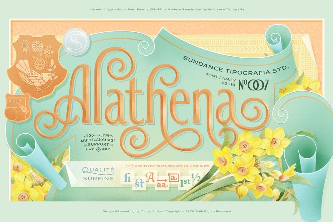 Alathena Font Family