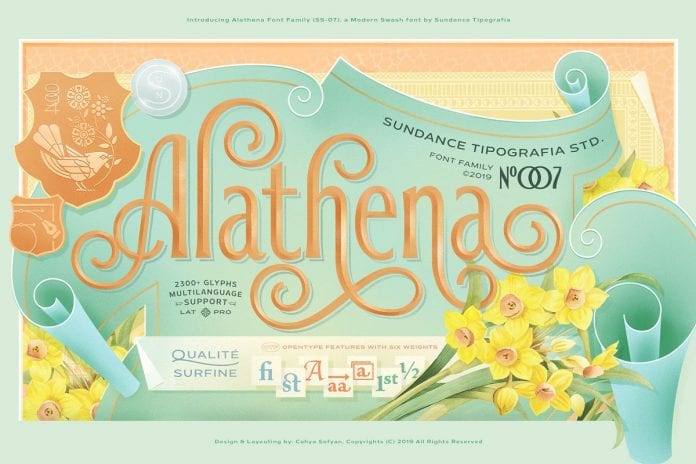 Alathena Font Family