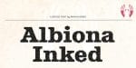 Albiona Inked Font